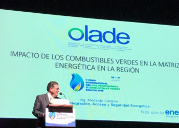 Approach to new challenges in the hydrocarbons sector at the 1st International Forum on Gas, Petrochemicals and Green Fuels, Bolivia 2018