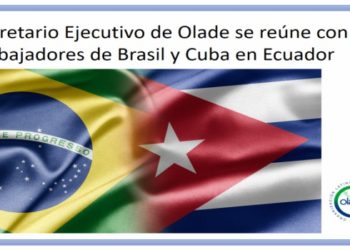 OLACDE’s Executive Secretary meets with Ambassadors of Brazil and Cuba in Ecuador