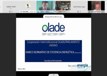 OLACDE y el Parlamento Andino trabajan en una propuesta de Marco Normativo de Eficiencia Energética con miras de incrementar la seguridad energética de toda la subregión