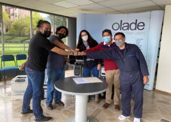 OLACDE donates technological equipment for the virtual classroom of the Ecominga Red de Protección de Bosques Amenazados