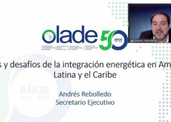 Encuentro SELA-SICA Secretario Ejecutivo Andrés Rebolledo: Avanzar en integración energética de forma pragmática, gradualista y sobre lo ya construído