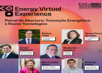 Director de Estudios, Proyectos e Información de OLACDE, Medardo Cadena, participó en el panel de inauguración del Energy Virtual Experience 2023- Lisboa acerca de transiciones energéticas y nuevas tecnologías.