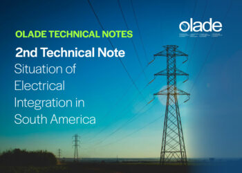 The Latin American and Caribbean Energy Organization presents 2nd Technical Note Situation of Electrical Integration in South America