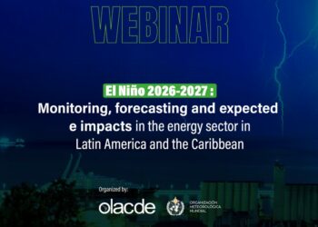 Webinar El Niño 2026–2027: Monitoring, forecasting, and expected impacts in the energy sector in LAC